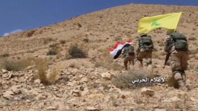 Hezbollah militants in the organization's fight against ISIS (Photo: Reuters)