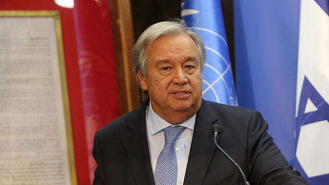 Гутерриш в Израиле. Фото: Алекс Коломойский