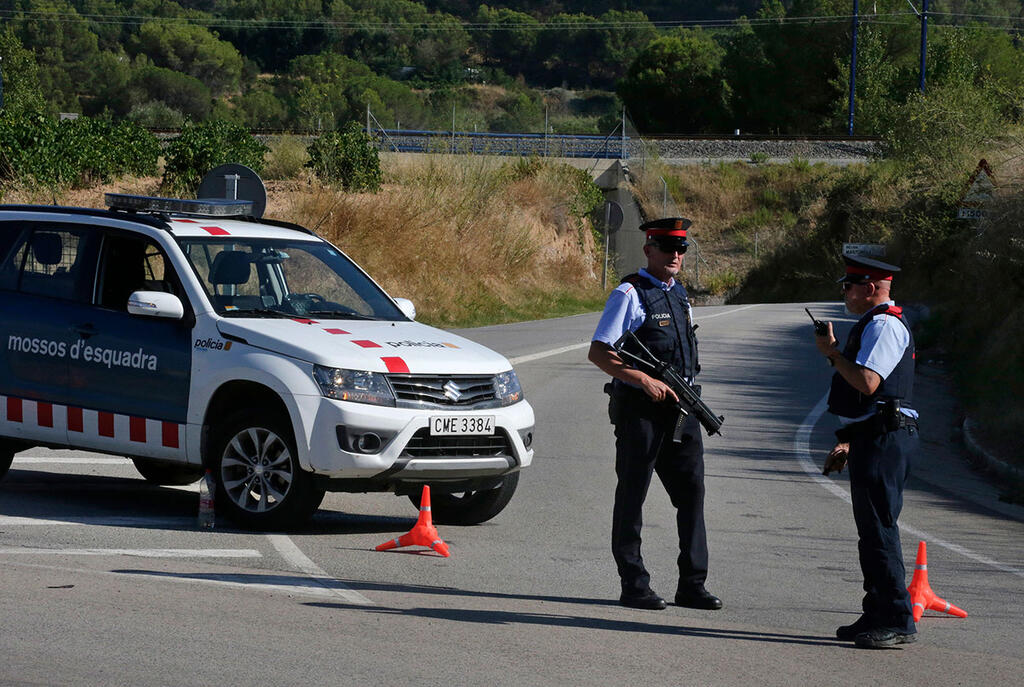 Spanish police in Barcelona 