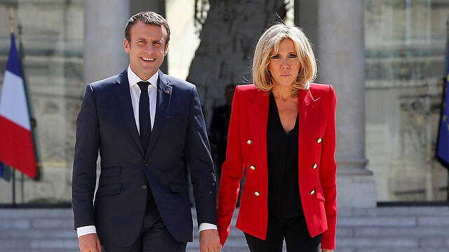 Президент с супругой. Фото: AFP