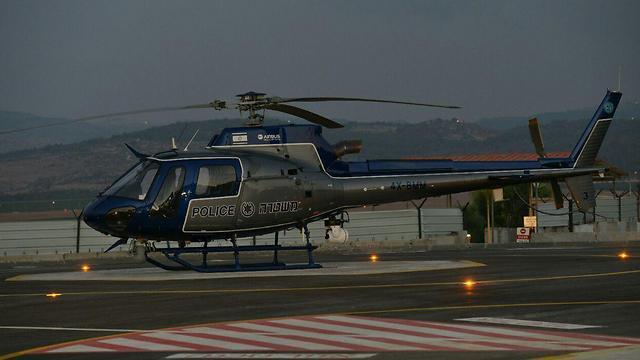 The new H125 (Photo: Israel Police) (צילום: דוברות המשטרה) The new H125 (Photo: Israel Police)