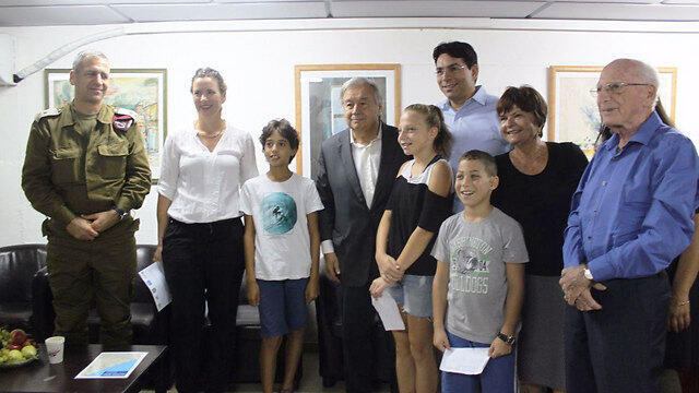 Visit to Kibbutz Nahal Oz on the Gaza border