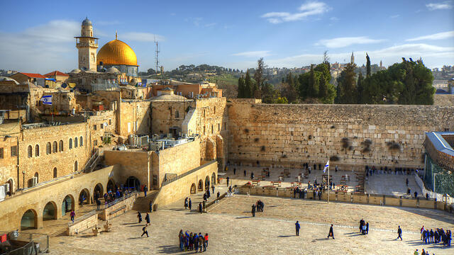 Храмовая гора и Стена плача