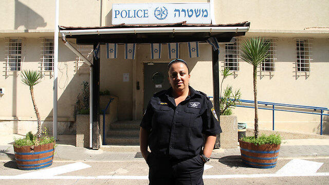 Police Sergeant Neta Shema (Photo: Zohar Shahar)