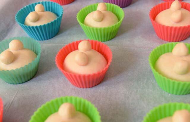 Булочки "мишка" перед выпечкой. Фото: Эфрат Москович (Фото: Эфрат Москович) Булочки "мишка" перед выпечкой. Фото: Эфрат Москович