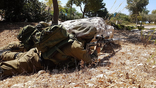 Huge IDF exercise up North (Photo: Yoav Zitun)