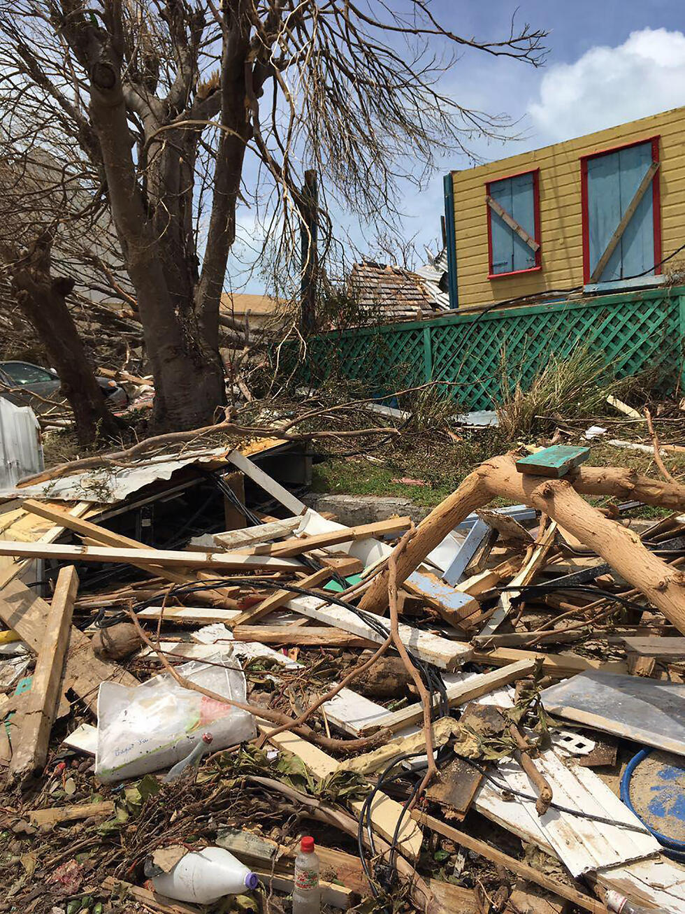 Damage in Saint Martin (Photo: SSF) (צילום: ארגון ''SSF הצלה ללא גבולות'') Damage in Saint Martin (Photo: SSF)
