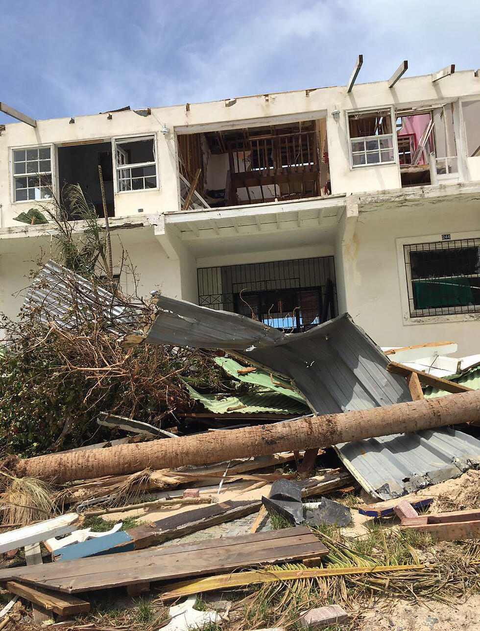 Damage in Saint Martin (Photo: SSF) (צילום: ארגון ''SSF הצלה ללא גבולות'') Damage in Saint Martin (Photo: SSF)