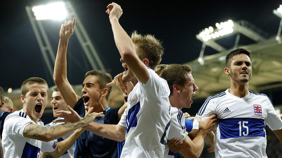 Сборная Люксембурга. Фото: AFP (צילום: AFP) Сборная Люксембурга. Фото: AFP