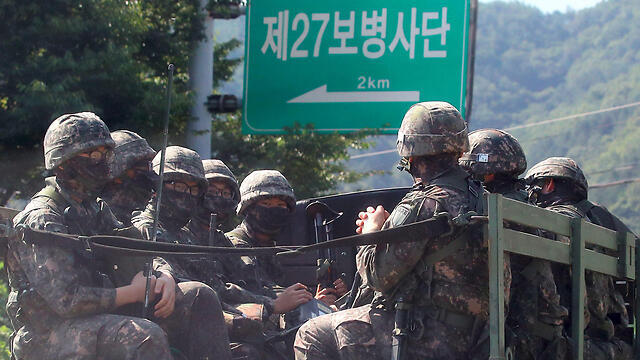 Учения в Южной Корее. Фото: AFP