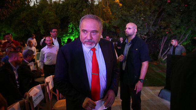 Defense Minister Avigdor Lieberman (Photo: Ohad Zwigenberg)