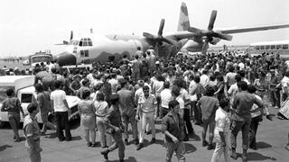 Welcoming the Operation Entebbe liberators