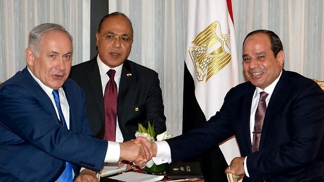Past meeting of PM and Sisi