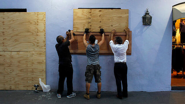 Ураган "Мария". Фото: AFP (צילום: AFP) Ураган "Мария". Фото: AFP