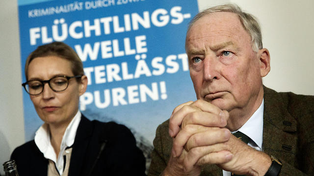 Alice Weidel (L) and Alexander Gauland (R) from the AfD (Photo: EPA)