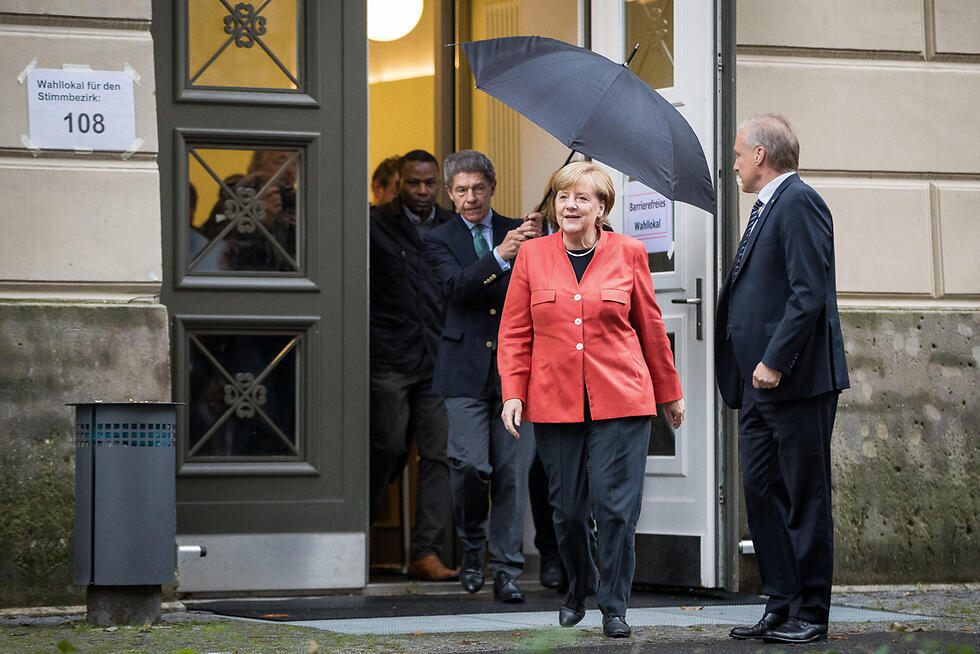 Angela Merkel after the elections (Photo: Getty Images)