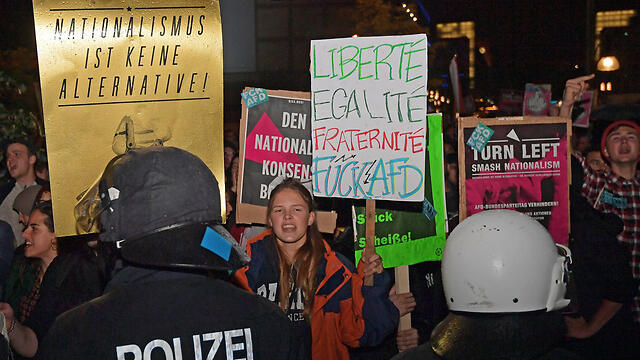 Protest in Berlin against AfD (Photo: EPA)