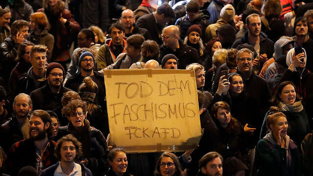 Protest in Berlin against AfD (Photo: Reuters)