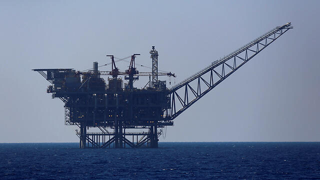 Tamar gas field in the Mediterranean Sea off the coast of Israel