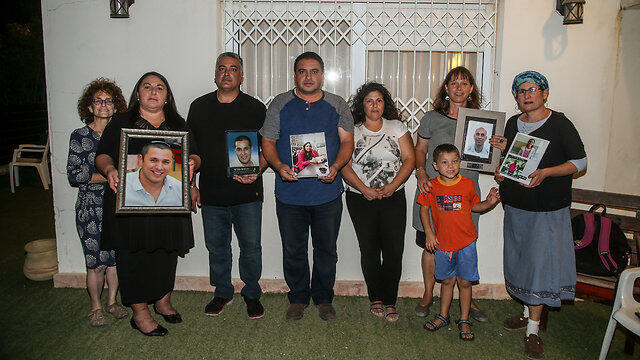 Representatives of the bereaved families (Photo: Yariv Katz)
