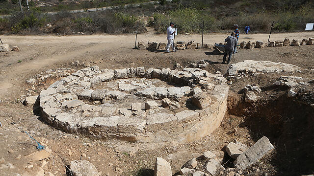 Раскопки возле Бейт-Эля. Фото: Алекс Коломойский