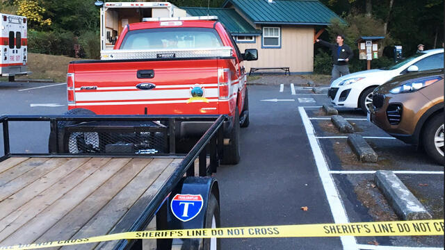 Полиция у места трагедии