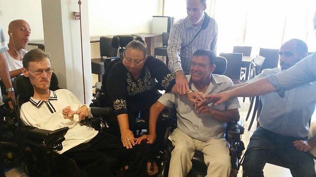 Heads of the disabled's struggle (Photo: Alice Hayman)