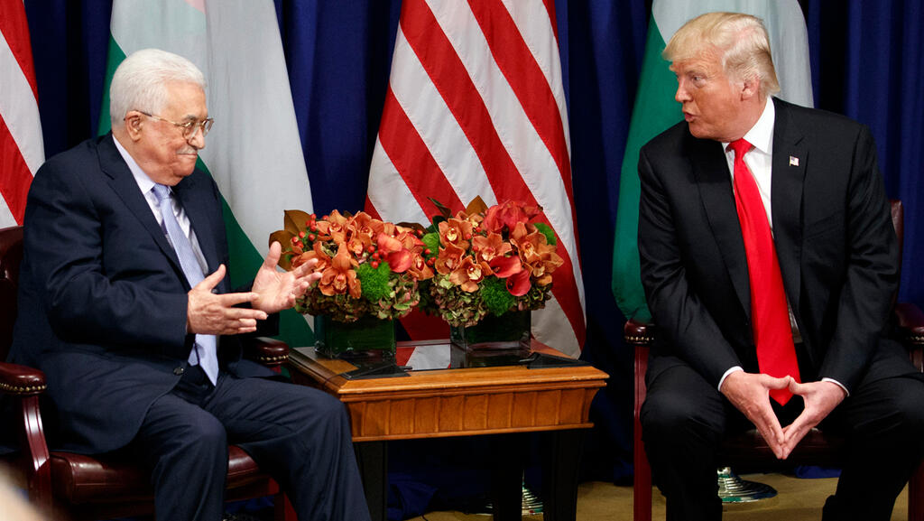 Абу-Мазен и Дональд Трамп 