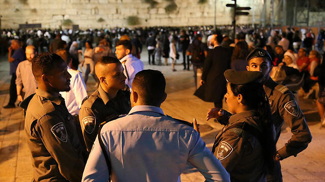 Security forces in Jerusalem (Photo: Ofer Meir)