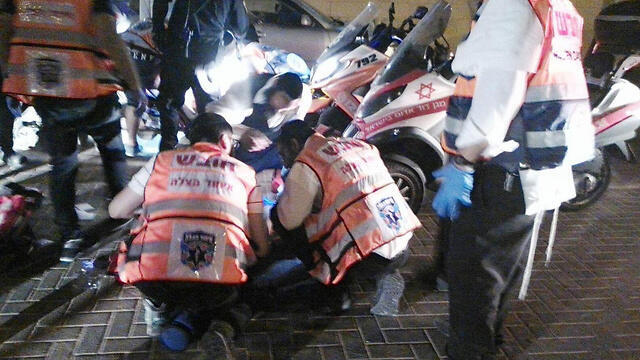 Взрыв в Эльаде. Фото: МАДА (צילום: דוברות איחוד הצלה) Взрыв в Эльаде. Фото: МАДА