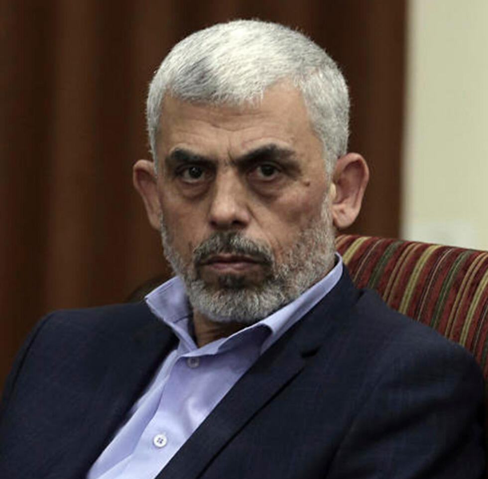 Hamas's leader Yahya Sinwar 