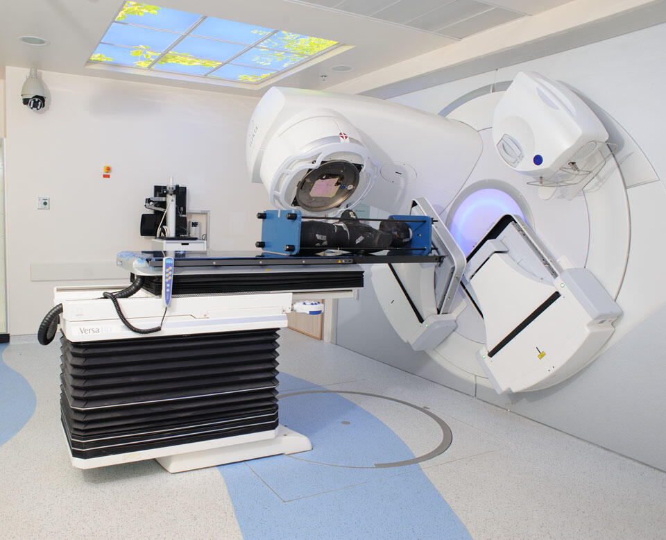 Линейный ускоритель для борьбы с опухолями. Фото: Рахель Давид