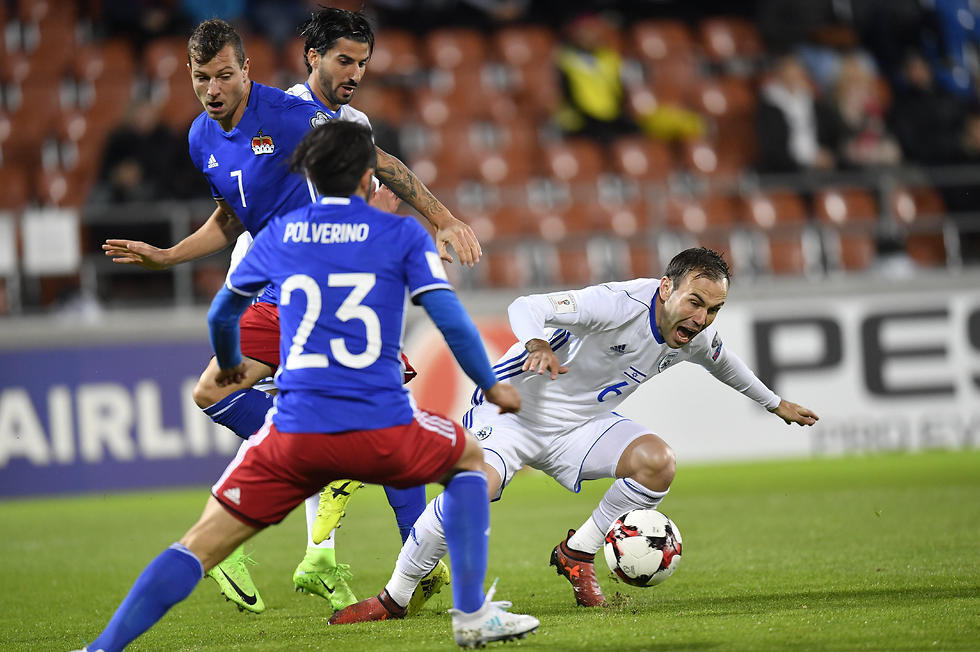 Израиль против Лихтенштейна. Фото: ЕРА (צילום: EPA) Израиль против Лихтенштейна. Фото: ЕРА