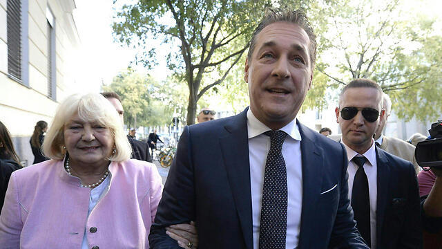 Freedom Party leader Heinz-Christian Strache 
