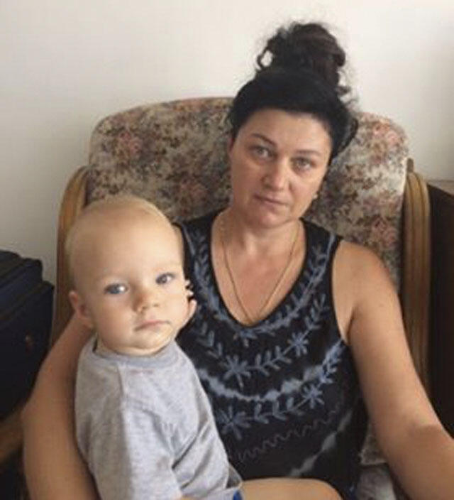 Наталия Семенова (Марьянчук) с сыном (Фото из семейного архива) Наталия Семенова (Марьянчук) с сыном