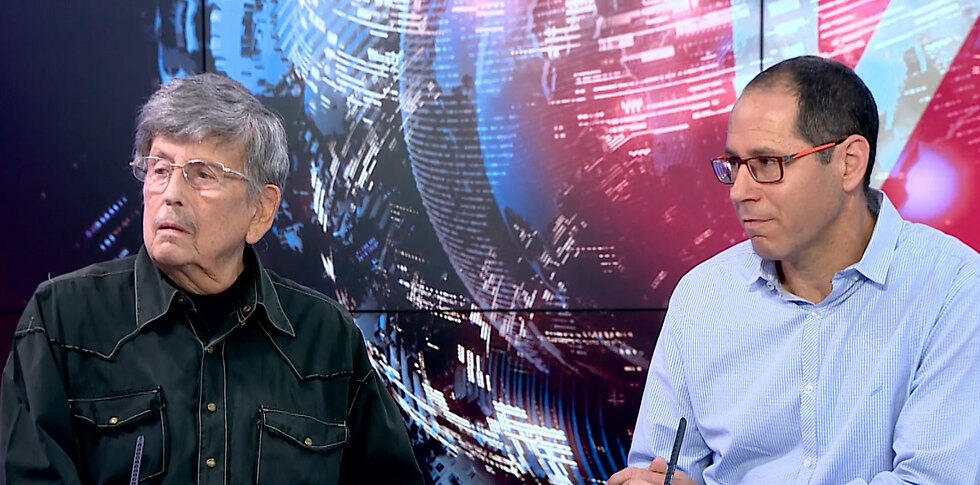 Moshe Gilad (L) and Shai Avrahami, who lost their daughter and wife, respectivelynullnull Moshe Gilad (L) and Shai Avrahami, who lost their daughter and wife, respectively