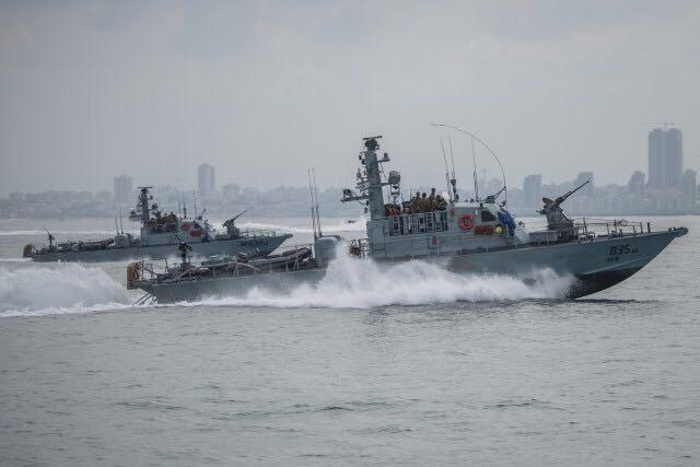 Dvora patrol boats near Ashdod