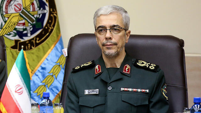 The Iranian military’s chief of staff, General Mohammad Baqeri, who visited Syria