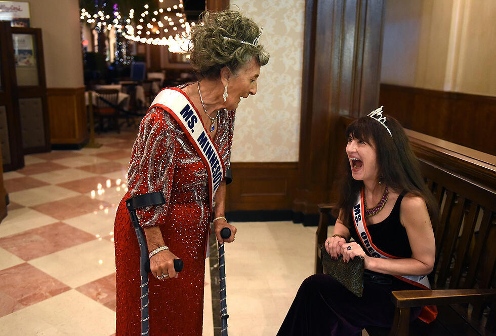 Конкурс красоты Miss Senior America. Фото: AFP (צילום: AFP) Конкурс красоты Miss Senior America. Фото: AFP