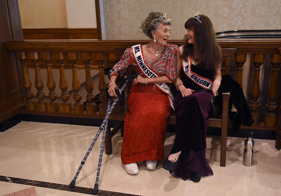 Конкурс красоты Miss Senior America. Фото: AFP (צילום: AFP) Конкурс красоты Miss Senior America. Фото: AFP