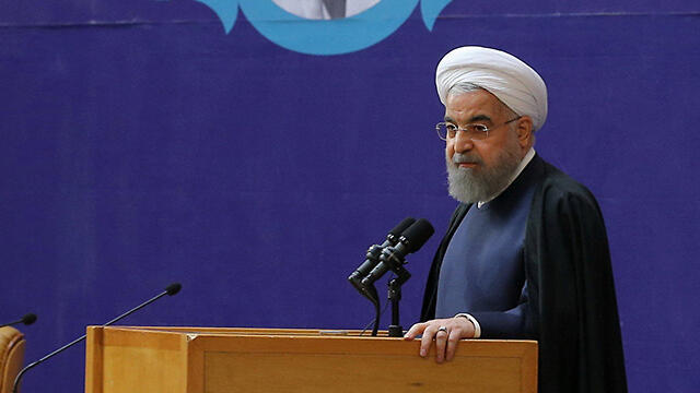 Iranian President Rouhani cautioned Middle-East countries from 'falling into Israel's trap' (צילום: רויטרס) Iranian President Rouhani cautioned Middle-East countries from 'falling into Israel's trap'
