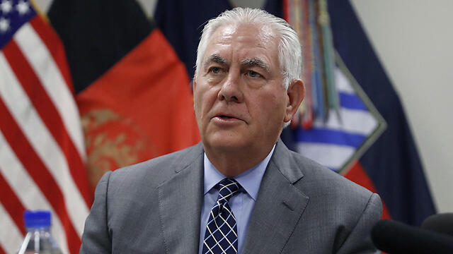 Sect. of State Tillerson said President Trump's recognition of Jerusalem as capital did not signify its final status (צילום: AFP) Sect. of State Tillerson said President Trump's recognition of Jerusalem as capital did not signify its final status