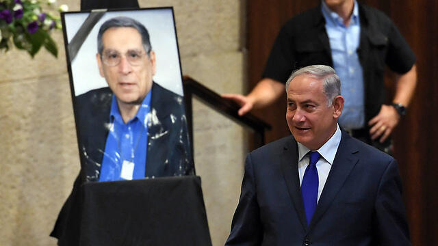 PM Benjamin Netanyahu, at the memorial ceremony