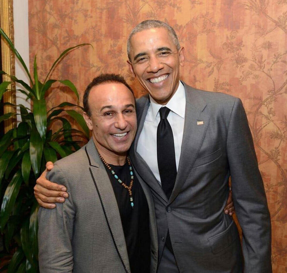 Моше Мане и Барак Обама