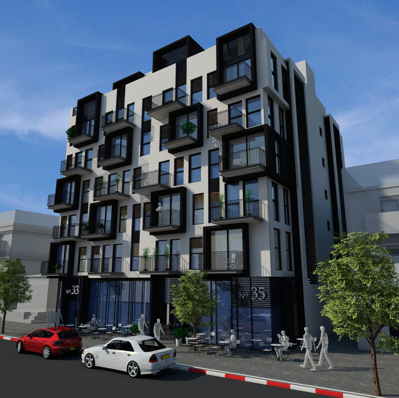 תל אביב שכירות הגרלה נדלן נדל"ן (הדמיה: חברת לבנת הזהב) תל אביב שכירות הגרלה נדלן נדל"ן