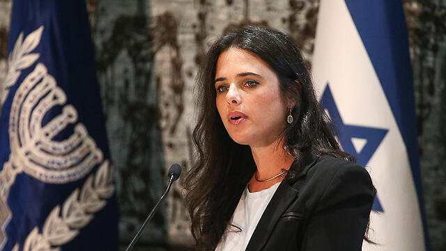 Justice Minister Ayelet Shaked