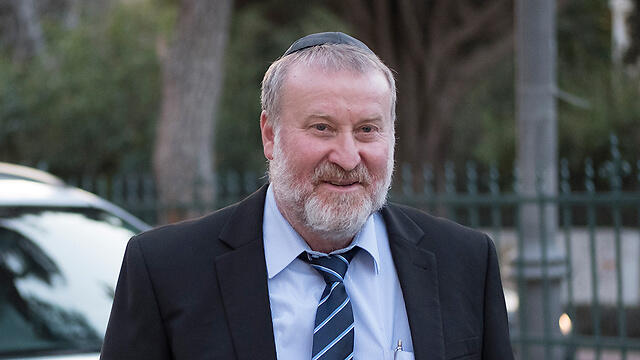 AG Mandelblit, on his way to the conference (צילום: יואב דודקביץ) AG Mandelblit, on his way to the conference