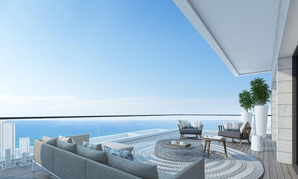 Пентхауз в Бат-Яме. Фото: Эндо студиос (הדמיה: אנדו סטודיוס) Пентхауз в Бат-Яме. Фото: Эндо студиос