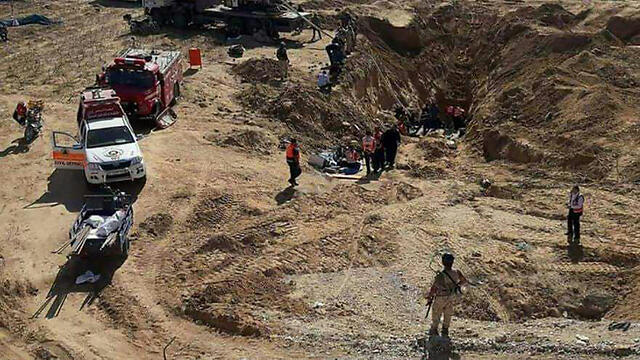 Search efforts were undertaken to locate the five terrorists still missing after Monday's detonationnullnull Search efforts were undertaken to locate the five terrorists still missing after Monday's detonation