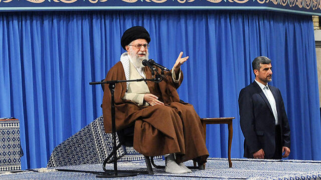 Supreme leader Ali Khamenei. Against reforms in the regime 